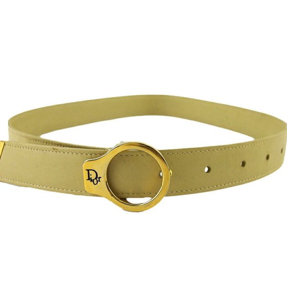 Authentic  DIOR Belt ♯ 65 26 Size USED - Picture 2 of 10